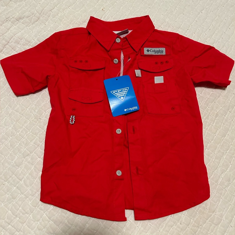Columbia PFG Fishing Shirt NWT